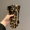 Warme Handschuhe Mit Leopardenmuster