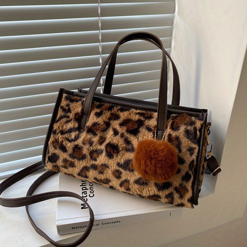 Vintage Leoparden Tasche