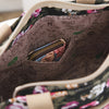 Vintage-Tasche Mit Blumenmuster