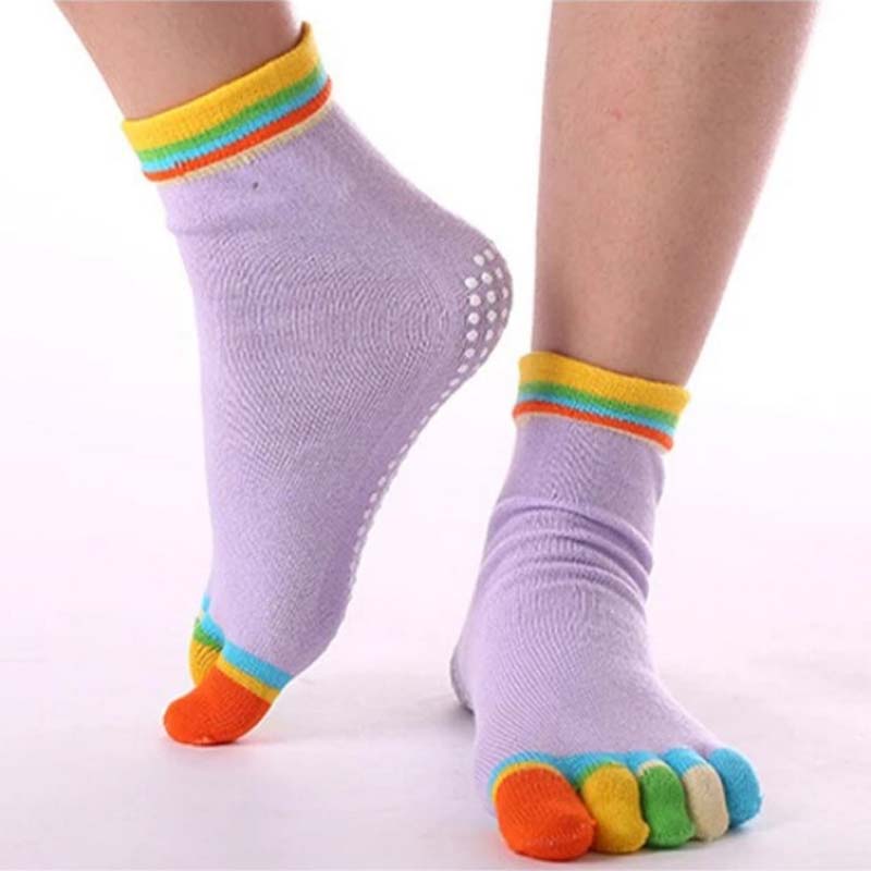 Lässige 5-Finger-Socken