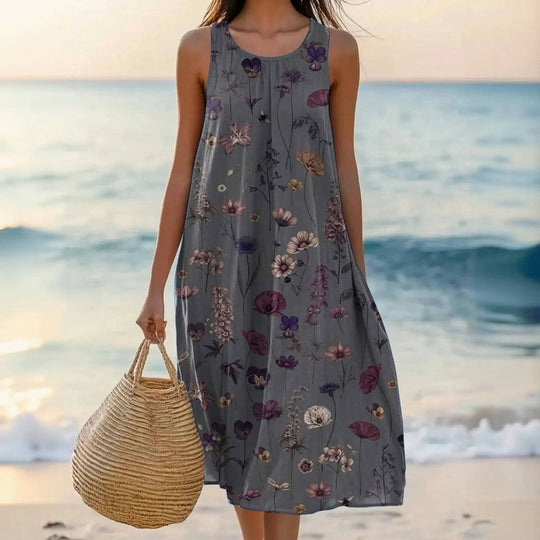 Floral Print Lace Patchwork T-Shirt