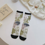 Atmungsaktive Jacquard-Socken