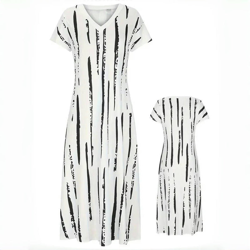 Elegantes Lässiges Kleid