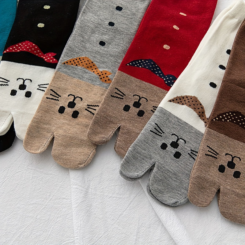 Cartoon-Tabi-Socken