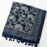 Vintage Bedruckter Schal