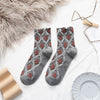 Ethnische Socken  Mit  Geometrischem Druck