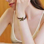 Schmetterling Geflochtenes Armband