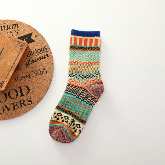 Vintage Socken Im Ethnischen Stil