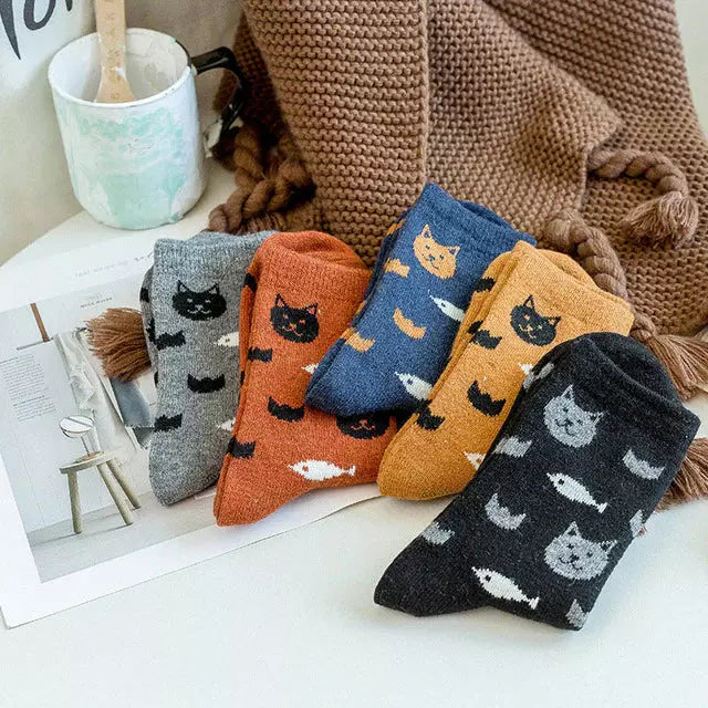 Packung Mit 5 Paar Socken Mit Animal-Print